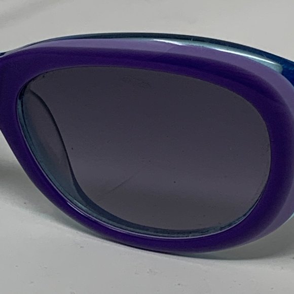Moschino Teen Sunglasses Blue Purple Summer Casual - Picture 3 of 8
